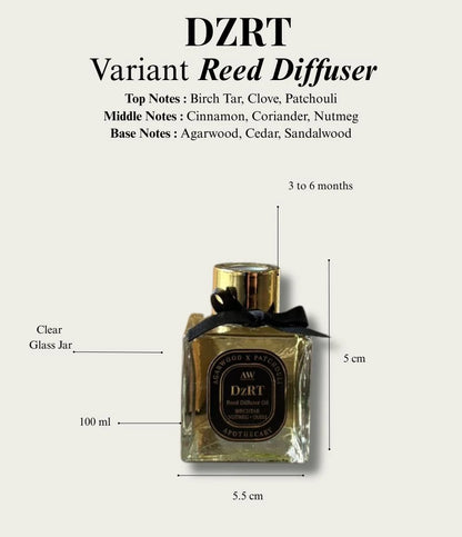 DZRT Reed Diffuser